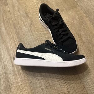 Puma Black and White Classic Sneakers